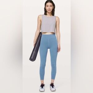 Lululemon In Movement 7/8 Tight Utility blue size 4